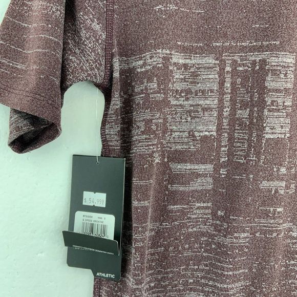 NEW BALANCE Burgundy Running Tee NWT - Picture 5 of 6